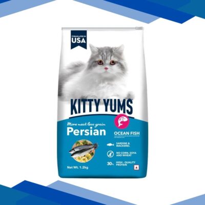 Kitty Yums Dry Persian Cat Food, Ocean Fish 1200 gm