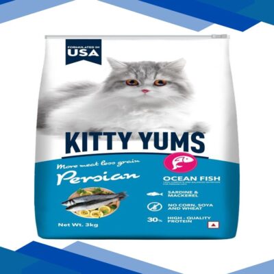 Kitty Yums Dry Persian Cat Food, Ocean Fish 3000 gm