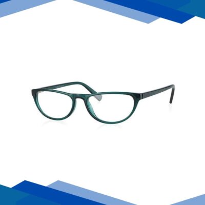 Klar Eye Cat Eye K-3022 Reading Glass for Women – Green, 0.75 Power