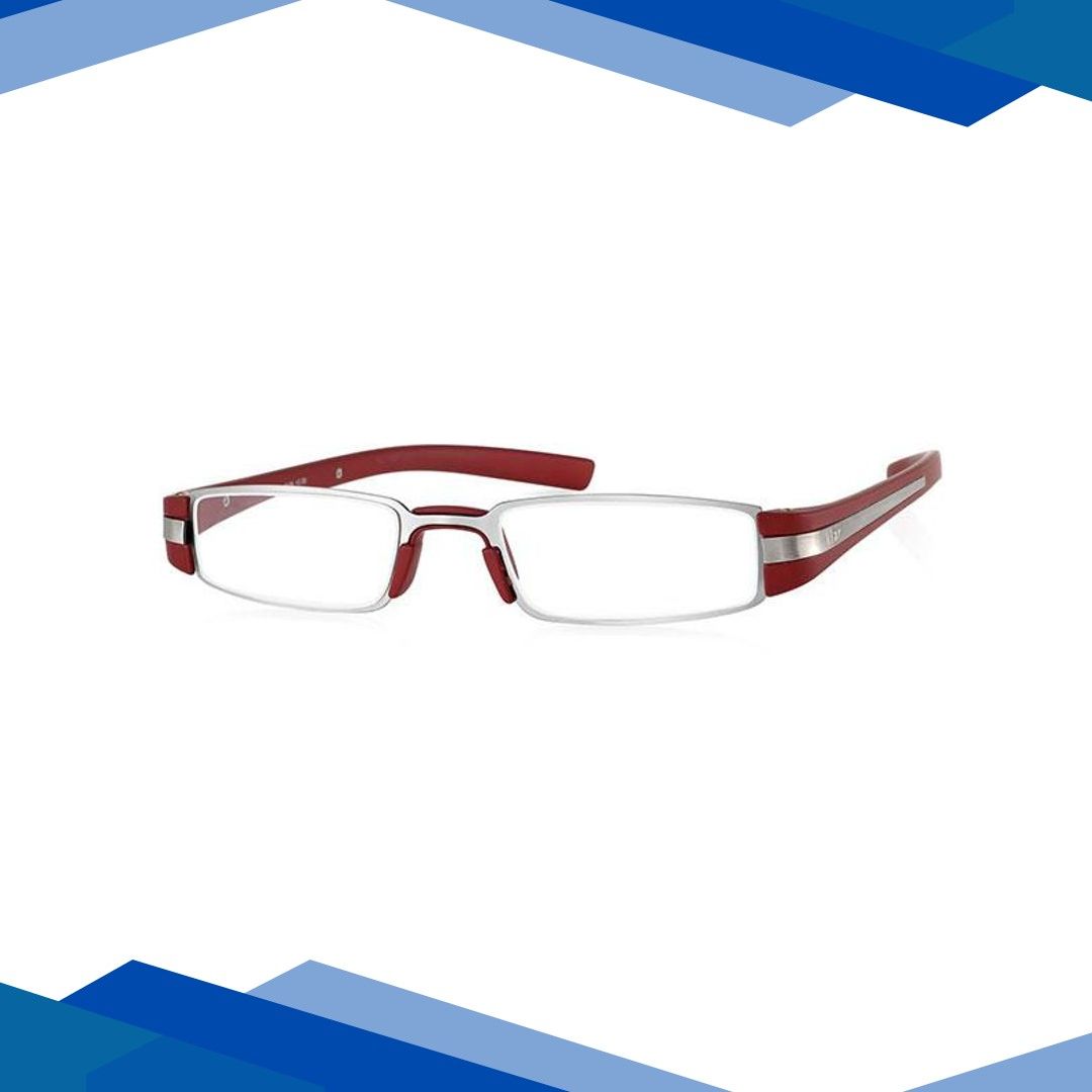Klar Eye Premium K-4011 Reading Glass – Burgundy, 2 Power