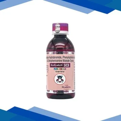 KOFCATCH DX JUNIOR STRAWBERRY FLAVOUR Syrup 100ml