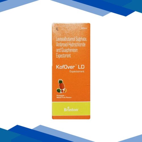 KOFOVER LD PINEAPPLE+MIXED FRUIT FLAVOUR Expectorant 60ml