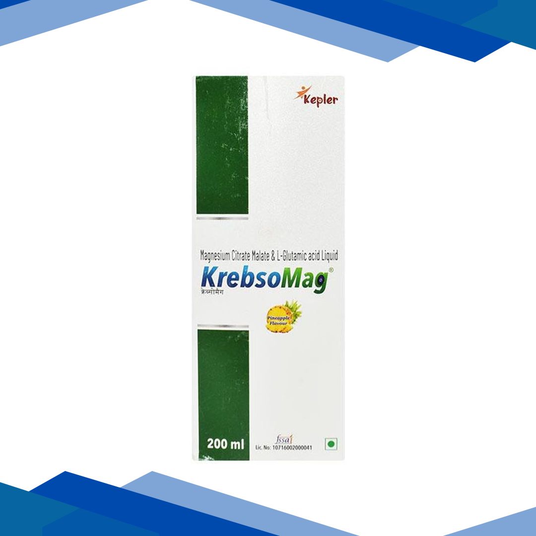 KREBSOMAG PINEAPPLE FLAVOUR Liquid 200ml