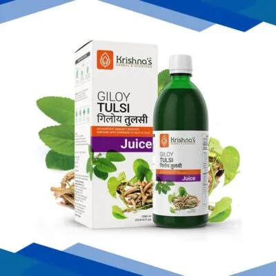 Krishna’s Herbal & Ayurveda Giloy Tulsi Juice 1000 ml