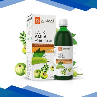 Krishna’s Herbal & Ayurveda Lauki Amla Swaras Juice 500 ml