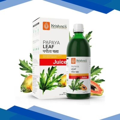 Krishna’s Herbal & Ayurveda Papaya Leaf Juice 500 ml
