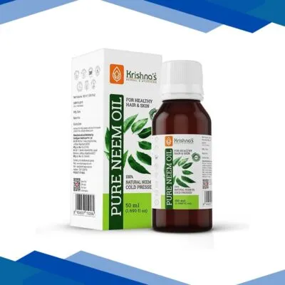 Krishna’s Herbal & Ayurveda Pure Neem Oil 50 ml