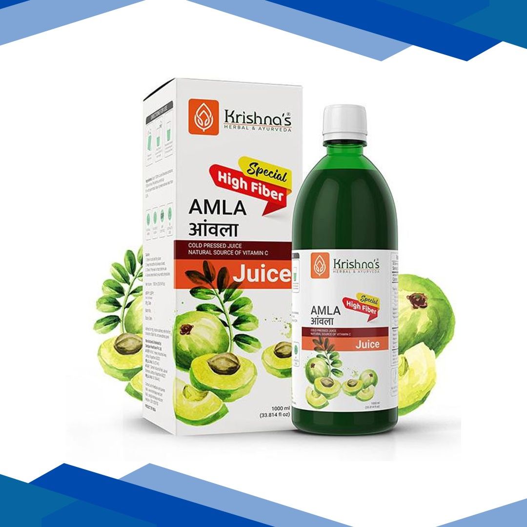 Krishna’s Herbal & Ayurveda Special High Fibre Amla Juice 1000 ml