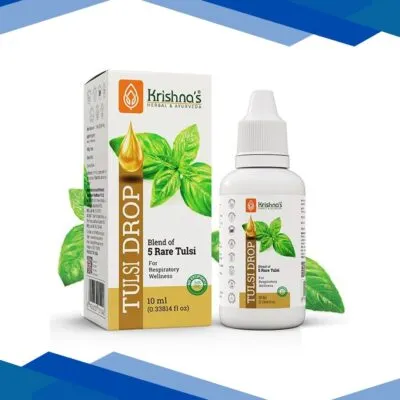 Krishna’s Herbal & Ayurveda Tulsi Drops 10 ml