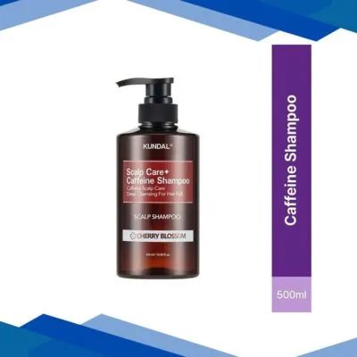 Kundal Caffeine Scalp Shampoo Cherry Blossom 500 ml