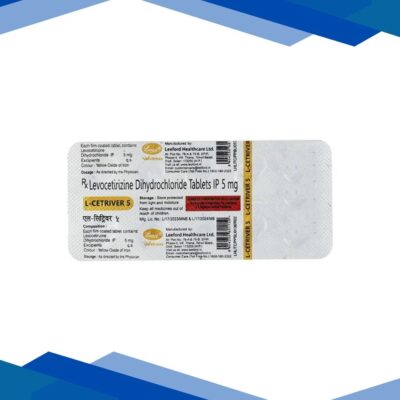 L Cetriver 5mg Tablet 10’S