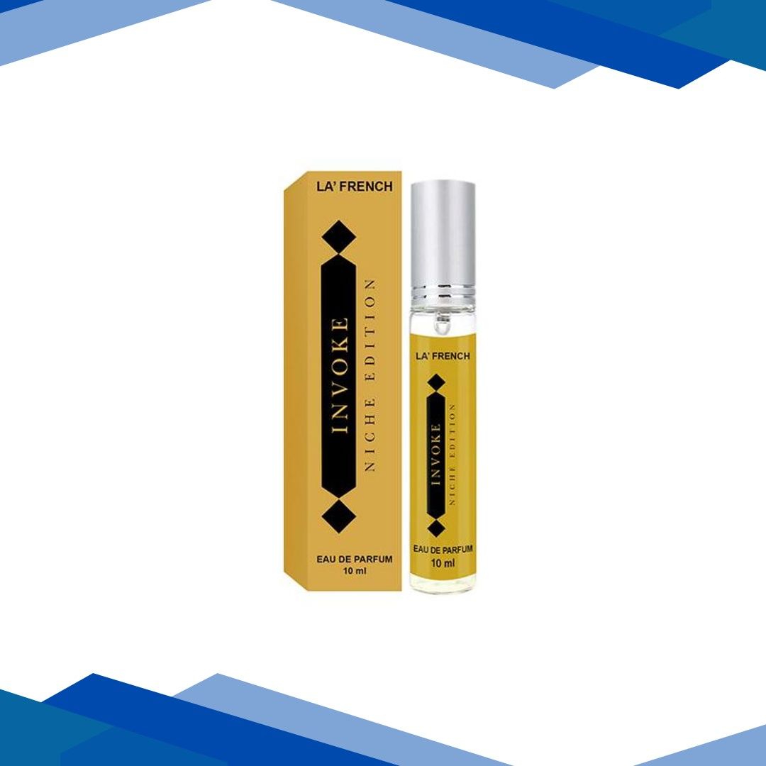 La French Invoke Eau De Parfum for Men and Women 10 ml