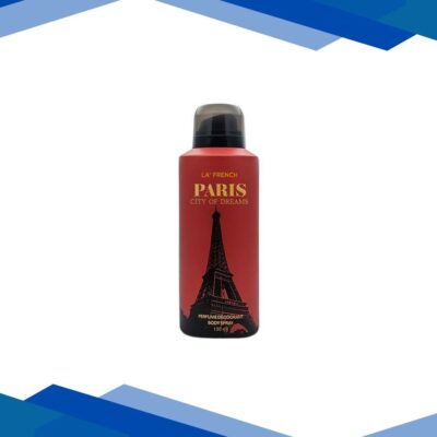 La French Paris City of Dreams Deodorant for Men and Women 150 ml