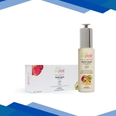 La Pink Ideal Bright White Haldi Face Serum 50 ml