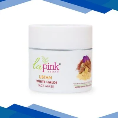 La Pink Ubtan White Haldi Face Mask 100 gm