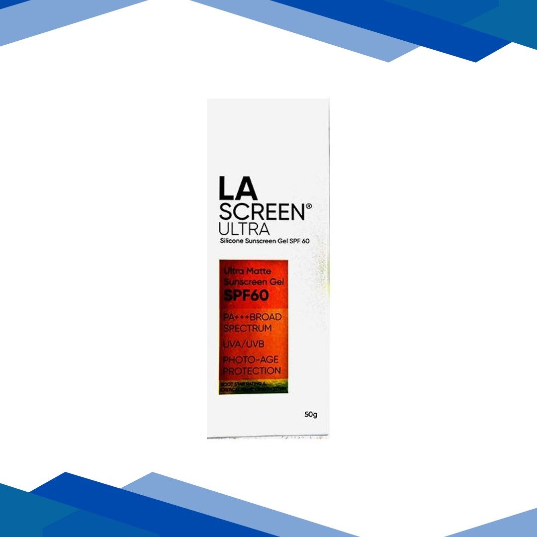 LA SCREEN ULTRA SPF 60 PA+++ BROAD SPECTRUM UVA/UVB PHOTO AGE PROTECTION Sunscreen Gel 50g