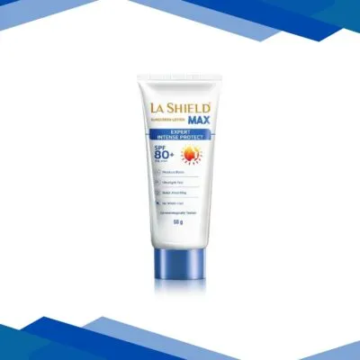 La Shield Max SPF 80+ PA++++ Intense sun protection Sunscreen Lotion 50 g