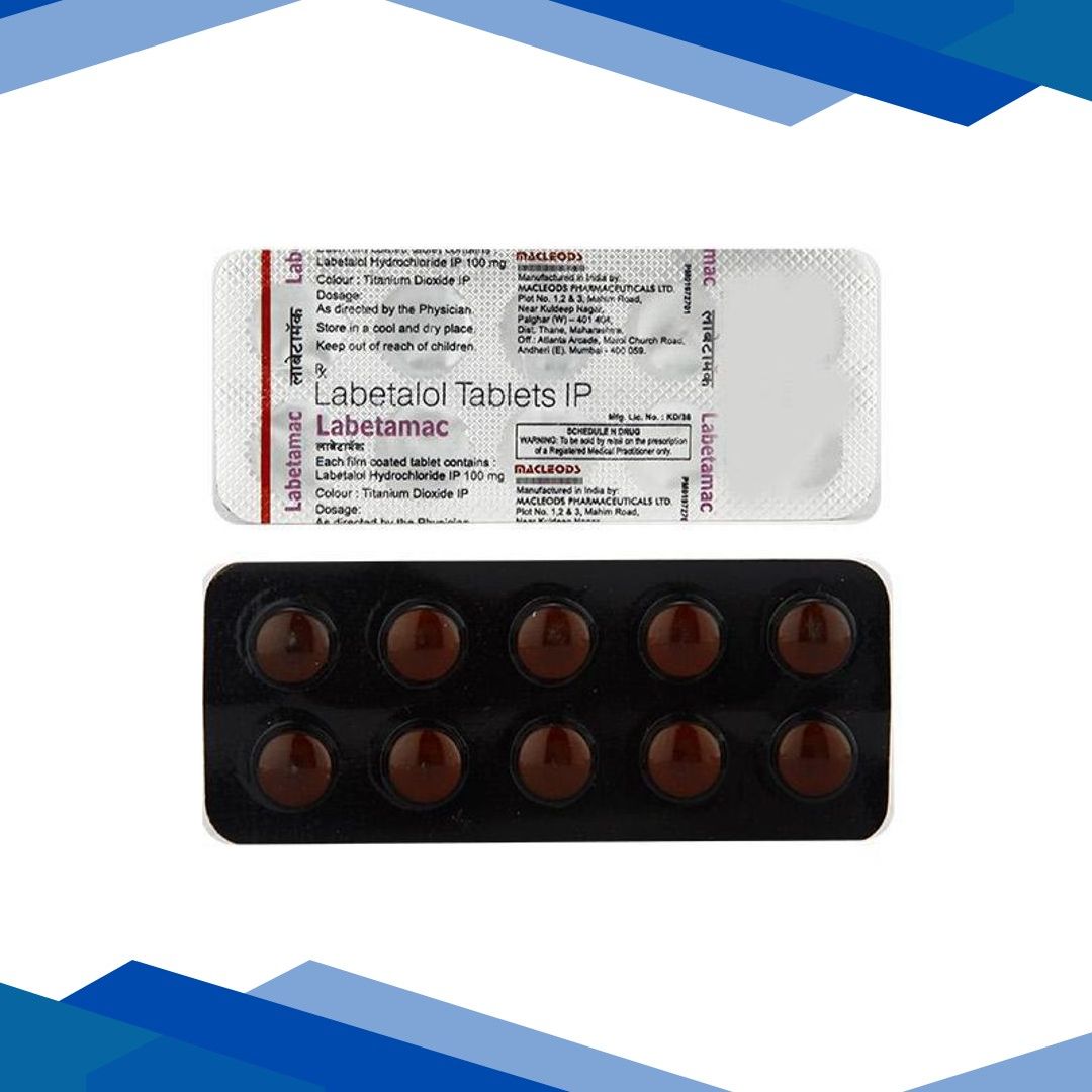 Labetamac 100mg Tablet 10’S