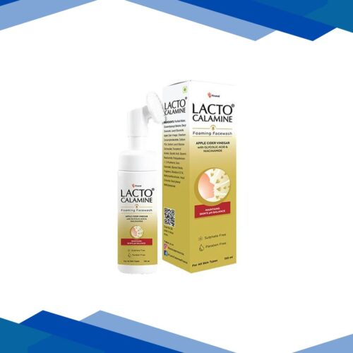 Lacto Calamine Apple Cider Vinegar Foaming Face Wash, Maintains Skin PH Balance for Healthy Skin 150 ml