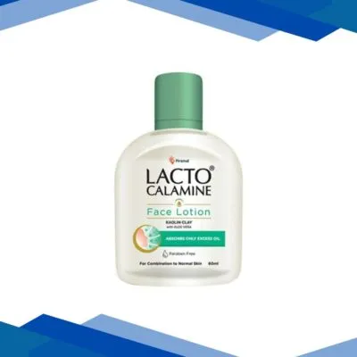 Lacto Calamine Face Lotion for Oil Balance – Combination to Normal Skin – 60ml 1’s