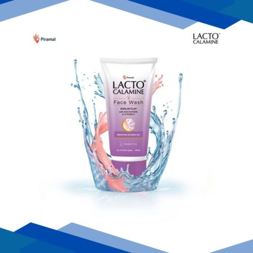 Lacto Calamine Face Wash – Kaolin Clay for Oily Skin 100 ml