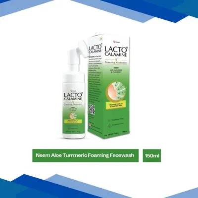 Lacto Calamine Facewash – Neem, Aloe Vera & Turmeric 150 ml