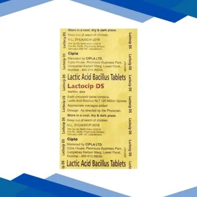 Lactocip DS Tablet 15’S