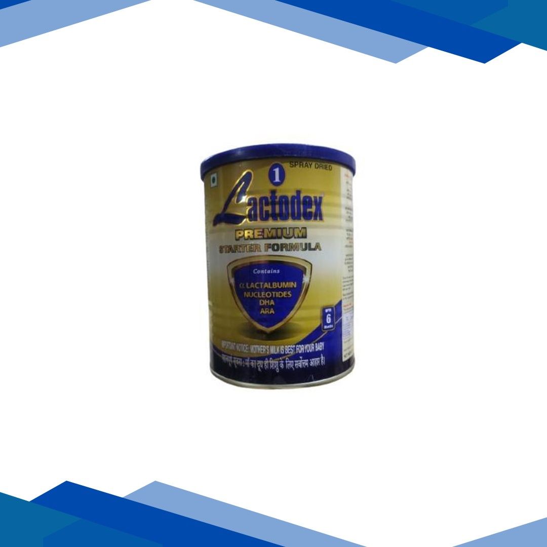 Lactodex 1 Premium Follow Up Formula (upto 6 months) Powder (Tin) 400 gm (se)