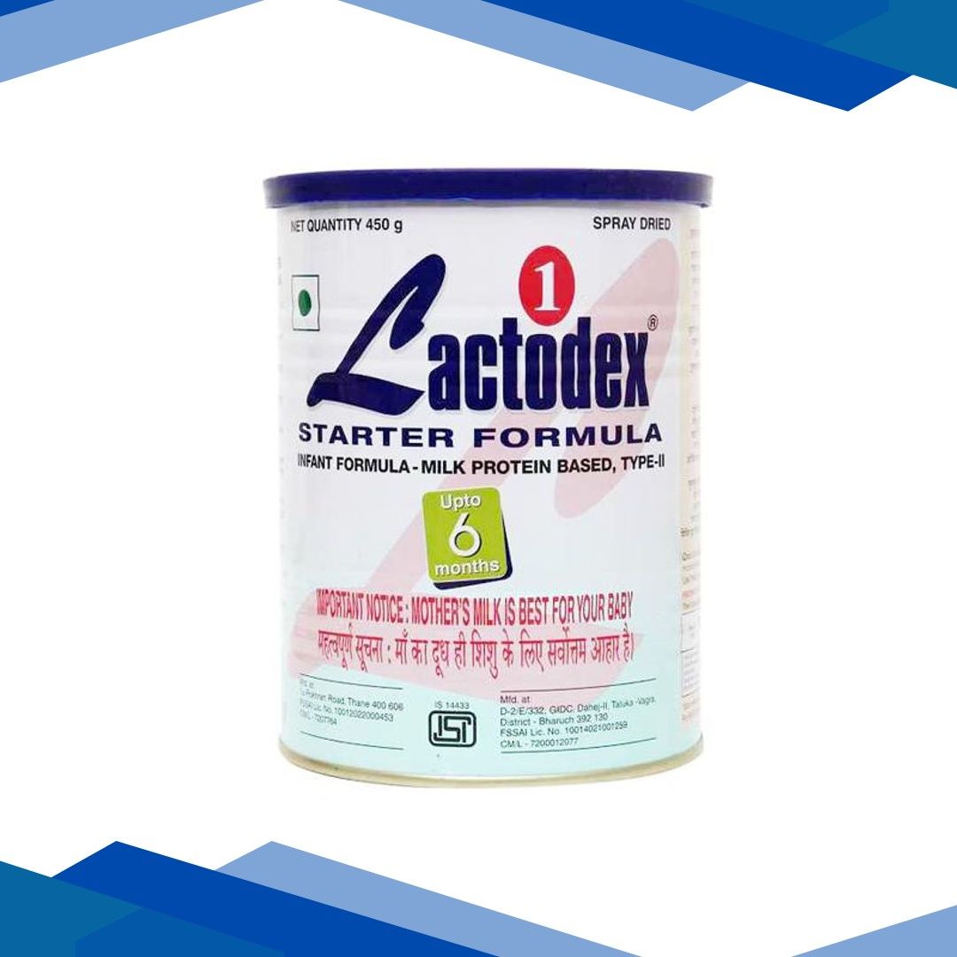 Lactodex 1 Starter Formula (Upto 6 Months) 450 gm