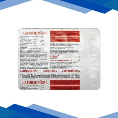 Laformin GP 1mg Tablet 10’S