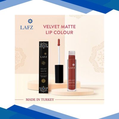 Lafz Transfer Proof & Smudge Proof Velvet Matte Lip Colour, Brick Red 5.5 ml
