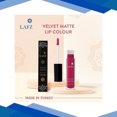 Lafz Transfer Proof & Smudge Proof Velvet Matte Lip Colour, Fuchsia Flare 5.5 ml