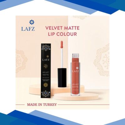 Lafz Transfer Proof & Smudge Proof Velvet Matte Lip Colour, Pumpkin 5.5 ml