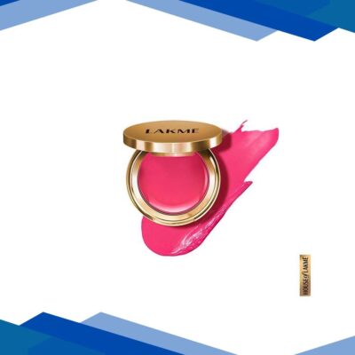 Lakme 9 to 5 Powerplay Velvet Creme Blush – Pink Rose 9 gm