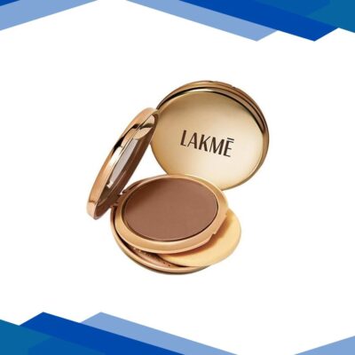 Lakme 9To5 Double Duty Dual Finish Compact, Foundation + Compact, Lightweight & Longstay, Cocoa 9 g