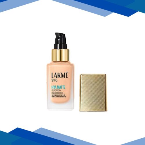 Lakme 9To5 Hya Matte Foundation + Hyaluronic Acid Cool Ivory 25 ml