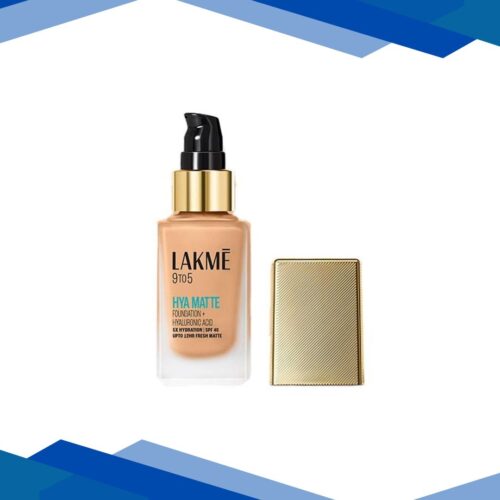 Lakme 9To5 Hya Matte Foundation + Hyaluronic Acid Cool Rose 25 ml
