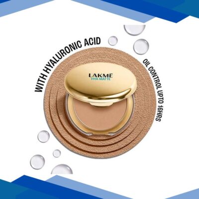 Lakme 9to5 Hya Matte Pressed Powder Almond 9 gm