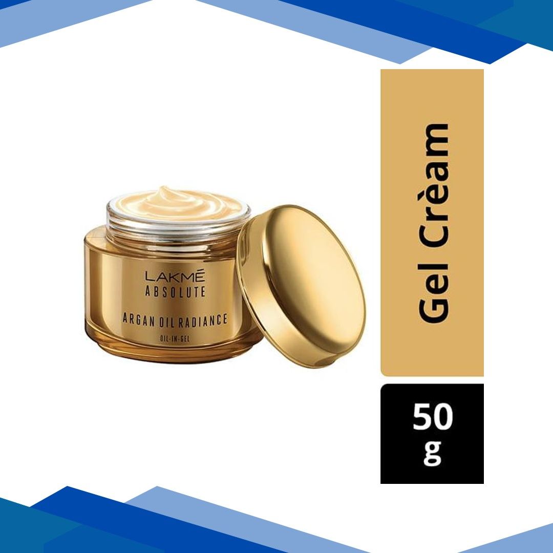 Lakme Absolute Argan Oil Radiance Oil-In Gel 50 Gm