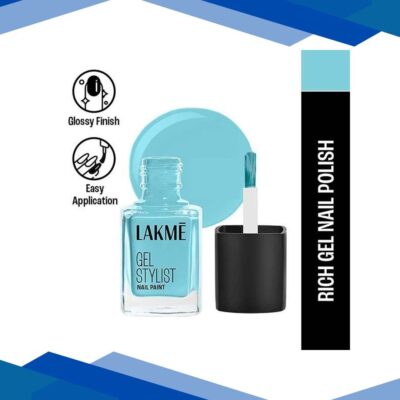 Lakme Absolute Gel Stylist Nail Color 95 Snow Cone 12 ml