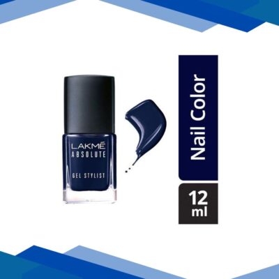 Lakme Absolute Gel Stylist Nail Color Deep Sapphire 12 Ml