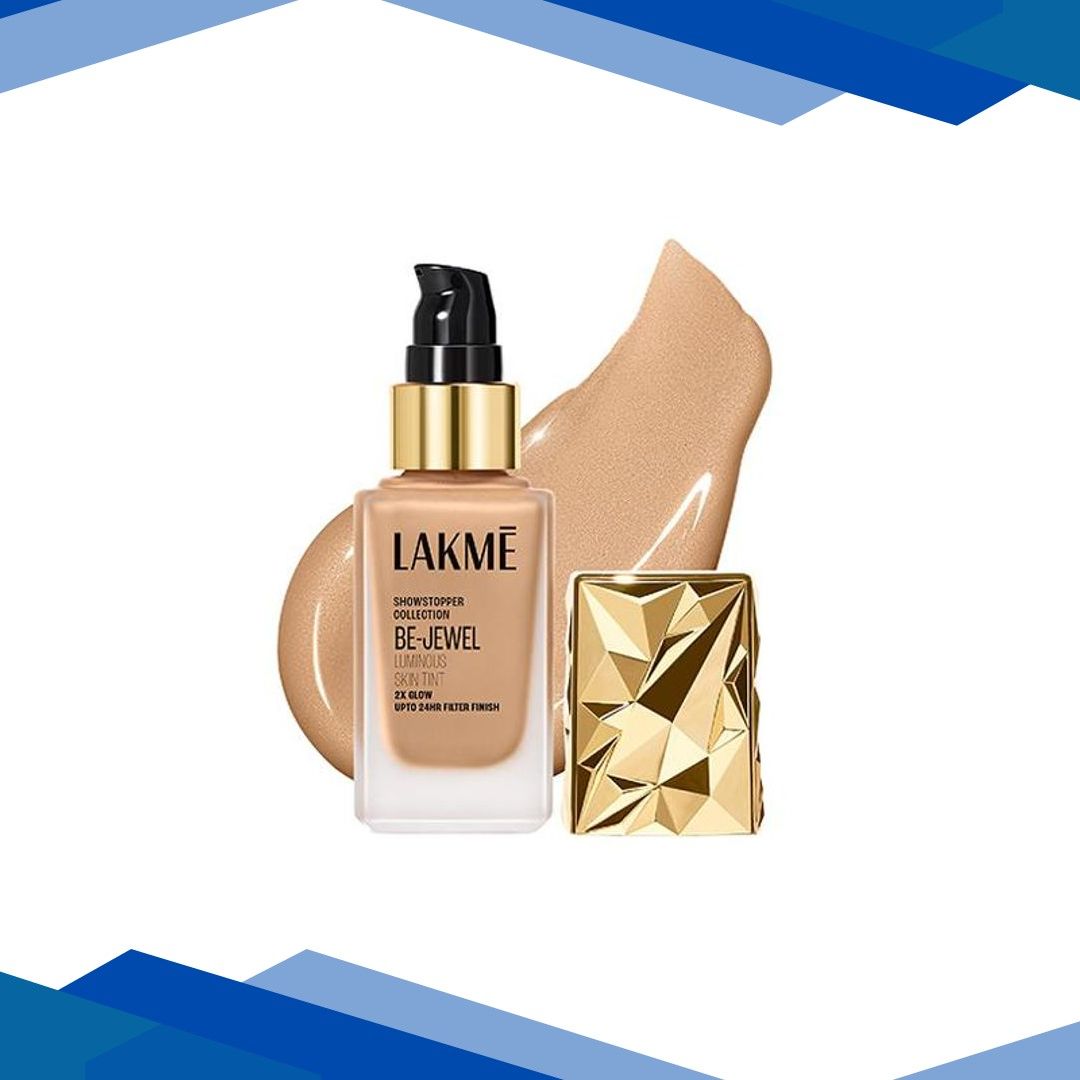 Lakme Be-Jewel Luminous Skin Tint Up To 2X Luminous Glow Warm Beige 25 ml