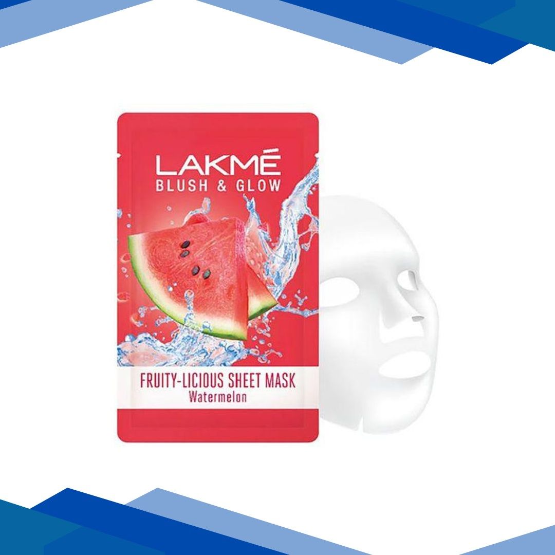Lakme Blush & Glow Watermelon Sheet Mask 25 Ml
