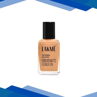 Lakme FOREVER MATTE FOUNDATION for Superior Coverage, Vit E, lightweight & water-resist Marble, 27ml