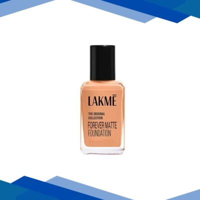 Lakme FOREVER MATTE FOUNDATION for Superior Coverage, Vit E, lightweight & water-resist Shell, 27ml