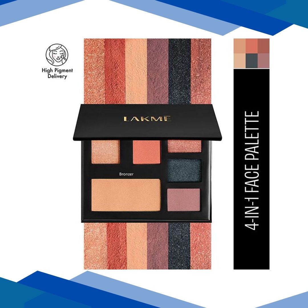Lakme Glitterati Face Palette-Day Queen 14 gm