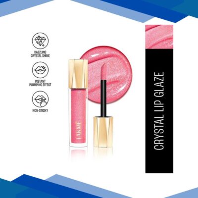 Lakme Glitterati Lip Glaze 203 Hot Pink Cosmo 5 ml