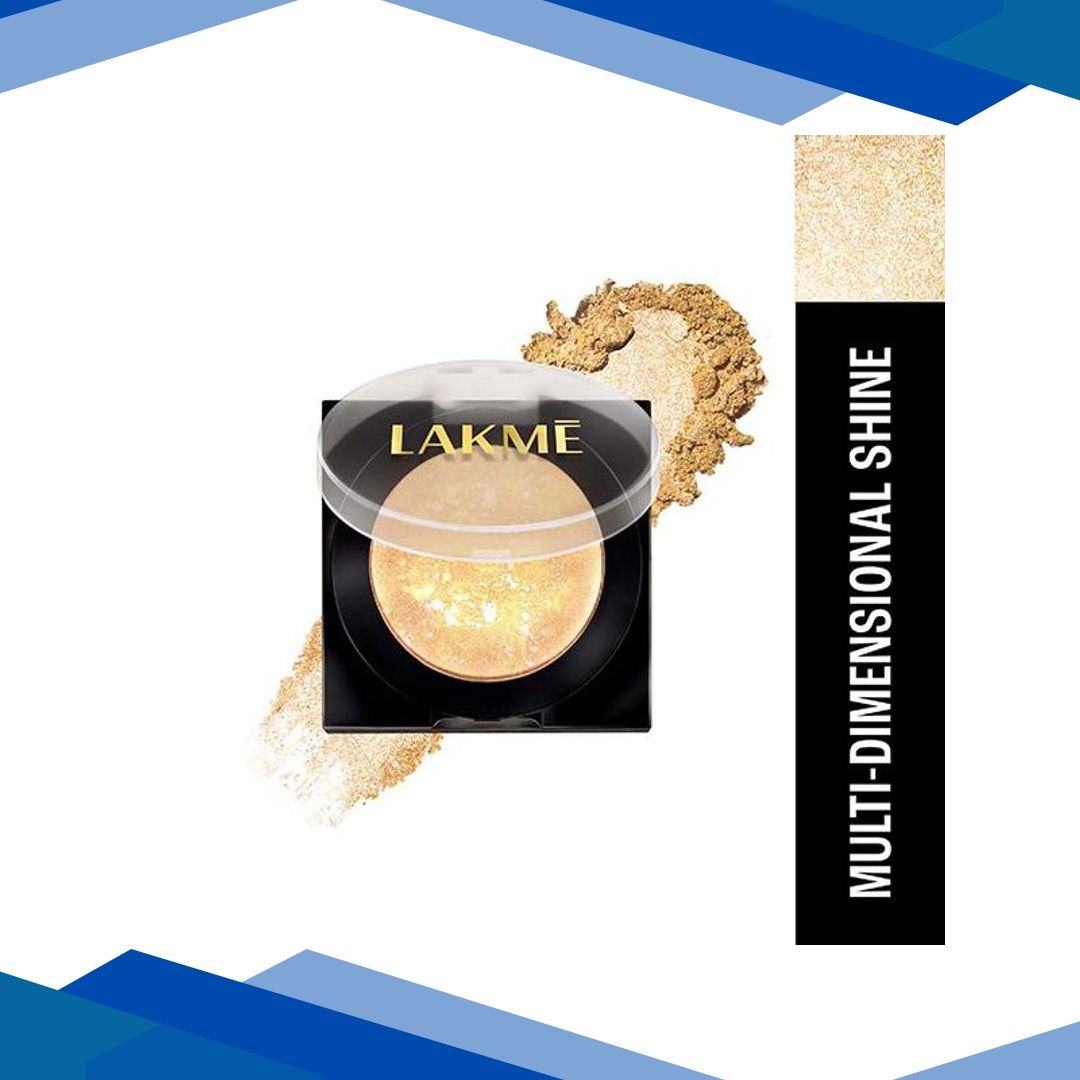 Lakme Glitterati Marble Highlighter 01 Gold Goddess 7 gm