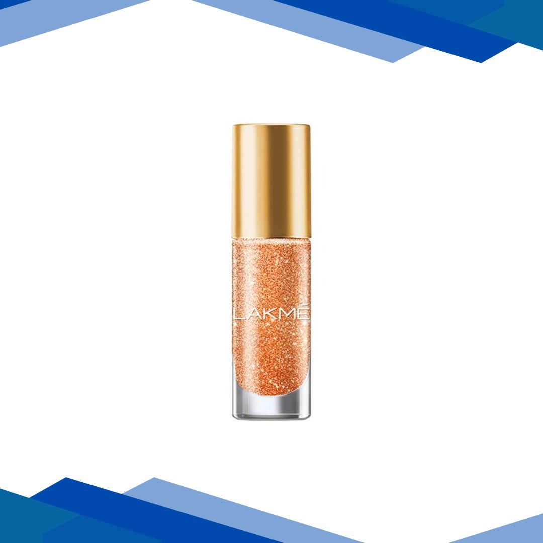 Lakme Glitterati Nail Peachy Play 6 ml