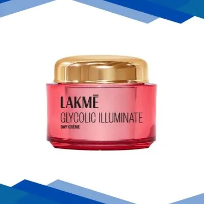 Lakme Glycolic Illuminate Day Cream with Glycolic Acid for Radiant and Even Tone Skin 50 gm